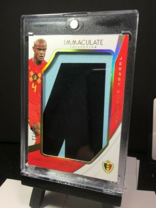 2018 - 19 Immaculate Soccer VINCENT KOMPANY Jersey Numbers JUMBO Patch 22/22 3