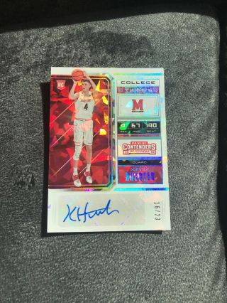Kevin Huerter Rc 2018 - 19 Contenders Draft Cracked Ice Rookie Auto Sp 16/23 Rare