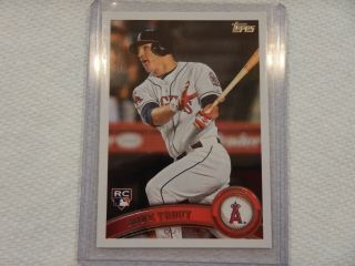 2011 Topps Update Series Rookie Card Of Mike Trout