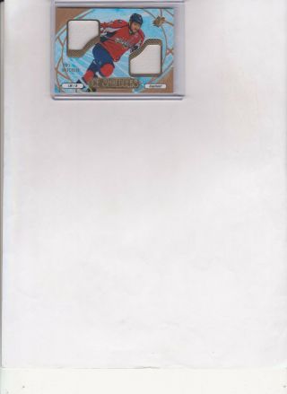 2016/17 Upper Deck Spx Alex Ovechkin Ice Shredders Dual Jersey Card Is - Ao