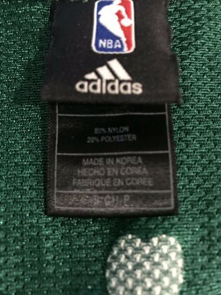Paul Pierce 34 Boston Celtics NBA 4 Her Green adidas Jersey Women ' s Small 3