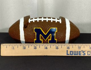 Michigan Wolverines Football Desk Weight Caddy Pen Pencil Business Card Holder