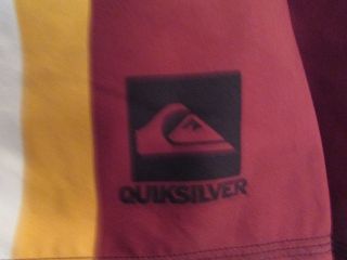 NFL Washington Redskins Bathing Suit Swimming Trunks Sz 34 By Quiksilver 4