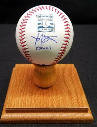 Harold Baines Autographed/signed Rawlings Hof Baseball W/insc Hof 2019 Beckett