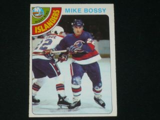 1978 - 79 O - Pee - Chee Mike Bossy Rookie Card Rc 115 Opc Near