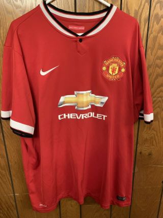 2014/15 Nike Manchester United Wayne Rooney Jersey Size 3xl