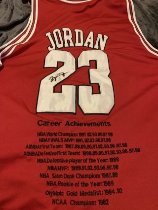 NBA Chicago Bulls Michael Jordan Nike Legacy Jersey Size 4XL 2