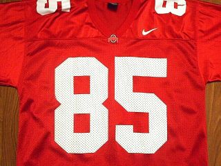 Vintage Ohio State Buckeyes 85 Football Jersey By Nike,  Adult Large