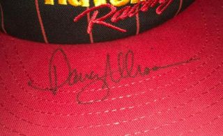 Davey Allison Autographed Texaco Star Havoline Racing Nos Nwot Snapback Hat Hof
