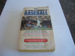 The Complete Handbook Of Baseball - 1981 Season - Brett