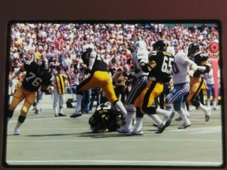 Vintage Pittsburgh Steelers Vs Houston Oilers 35mm Nfl Football