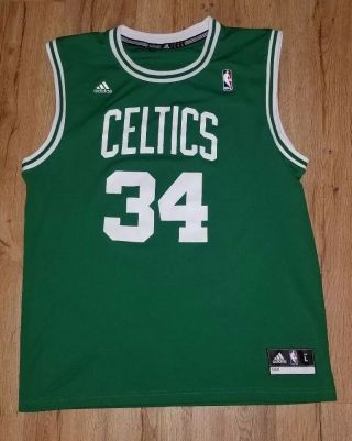 Boston Celtics Paul Pierce Adidas Green Basketball Jersey Men 