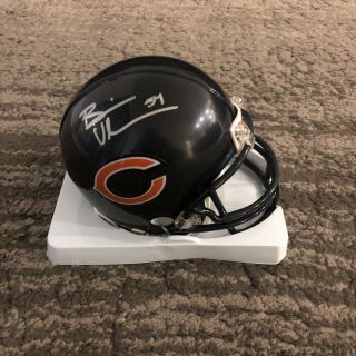 Brian Urlacher Signed Chicago Bears Autographed Mini Helmet