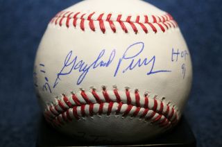 Gaylord Perry Signed Baseball San Francisco Giants " 3534 K 
