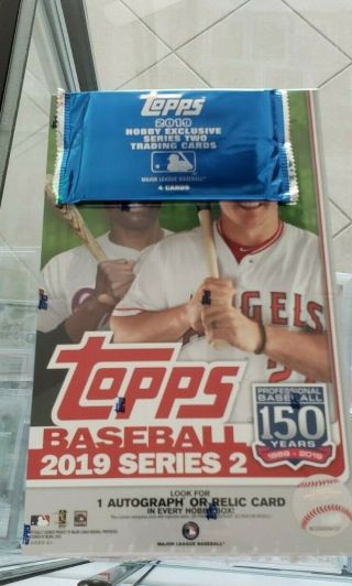 2019 Topps Series 2 Hobby Box With Silver Pack Vlad Jr Rookie Auto???
