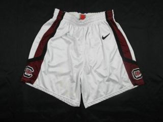 Nike South Carolina Gamecocks - White/maroon Shorts (xl) -