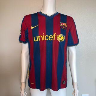 Nike Fc Barcelona 2009/10 Home Jersey Authentic Men 