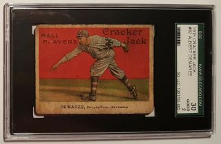 1915 Cracker Jack 92 Al Demaree Sgc 30 Good 2,  Phillies,  Only 37 Total Graded
