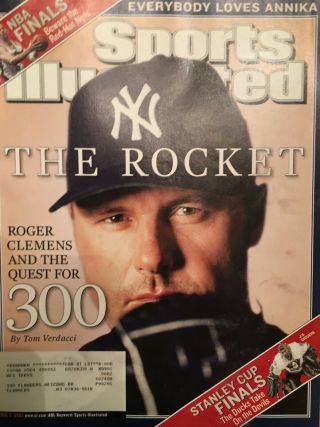 Sports Illustrated June 2,  2003 - Roger Clemens