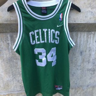 Nike Paul Pierce Boston Celtics Nba Jersey Youth Xl Length,  2