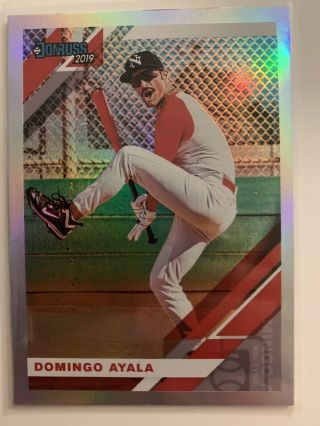 2019 Donruss 251 Domingo Ayala Foil Ssp