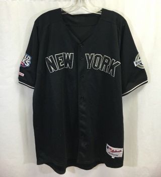 Authentic 2009 World Series Alex Rodriguez York Yankees Majestic Jersey 52