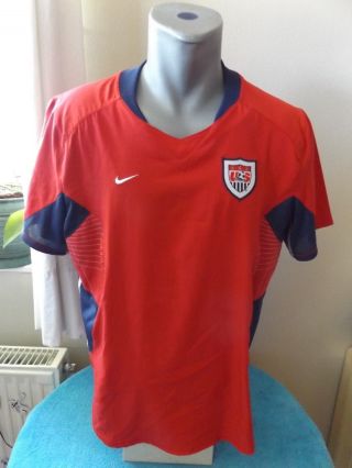 Usa Soccer Jersey 2004 Athens Olympics 7 Boxx Football Shirt Trikot Maillot Usa
