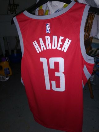 James Harden Jersey Nike Houston Rockets Red NBA Swingman 13 Icon Edition 2
