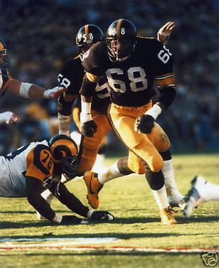 L.  C.  Greenwood Pittsburgh Steelers 8x10 Sport Photo 70