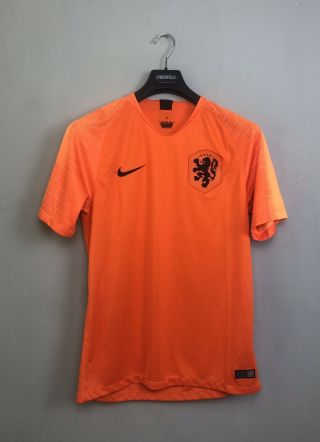 Nike 2018 - 2019 Netherlands Holland Men’s Home Stadium Soccer Jersey Orange Xl