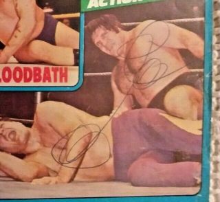 3 Ben Strong Wrestling Magazines 1975 Andre The Giant 4