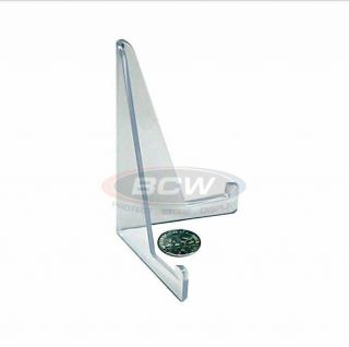 (10 Count) Bcw Brand Baseball Card Small Stands Holder Display