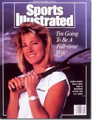 August 28,  1989 Chris Evert Sports Illustrated