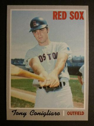1970 Topps Baseball 340 Tony Conigliaro Red Sox Nearmint