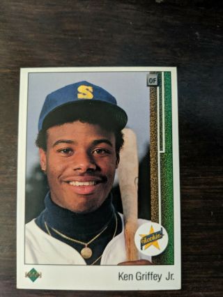 1989 Upper Deck Ken Griffey Seattle Mariners 1 Baseball Card