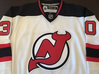 Martin Brodeur 2007 - 2014 Jersey Devils Reebok White NHL Hockey Jersey Sz S 2