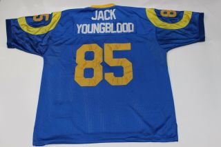Mitchell & Ness Jack Youngblood Los Angeles Rams Jersey Xxl Size 56 Throwback 79