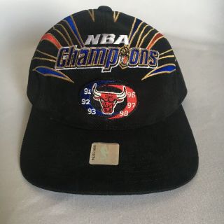 Vintage 90’s Chicago Bulls Starter Nba Champions Locker Room Cap Hat