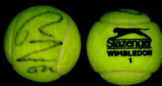 Rafael Nadal Autographed Wimbledon Tennis Ball