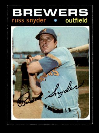 1971 Topps 653 Russ Snyder Sp Exmt/exmt,  X1734748