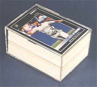 3 Pro - Mold Pc100 - 100 Count Snap Lid Baseball Trading Card Boxes Promold