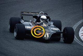 35mm Racing Slide F1,  Elio De Angelis - Lotus,  1982 Holland Formula 1
