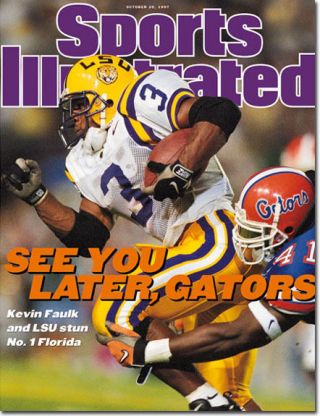 October 20,  1997 Kevin Faulk Lsu Tigers Sports Illustrated