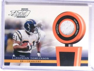 2002 Playoff Piece Of The Game Ladainian Tomlinson Jersey Pog36 66596