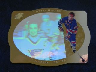 1996 - 97 96/97 Spx Gold Hologram 39 Wayne Gretzky York Rangers