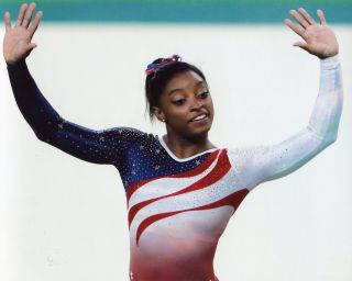 Simone Biles 2016 Usa Gymnastics Rio Olympic Games 8x10 Sports Photo (rio - 2)