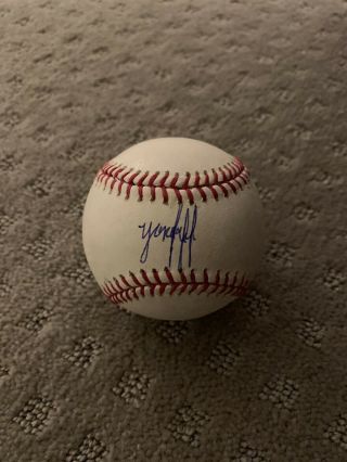 Yordan Alvarez Signed Autographed Game Roml Baseball Houston Astros