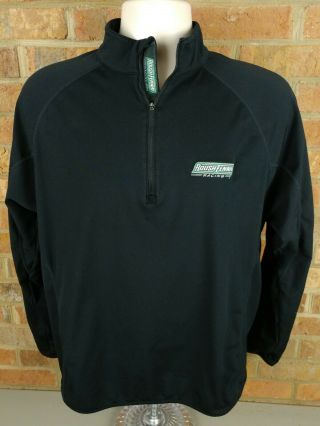 Roush Fenway Ford Racing 1/4 Zip Pullover Shirt Team Issued Men 