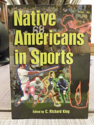 Native Americans In Sports Volume 1 (a - L) Hardcover Book (2004)
