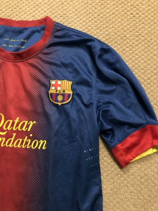 Nike FC Barcelona Messi Jersey Size L/XL 2